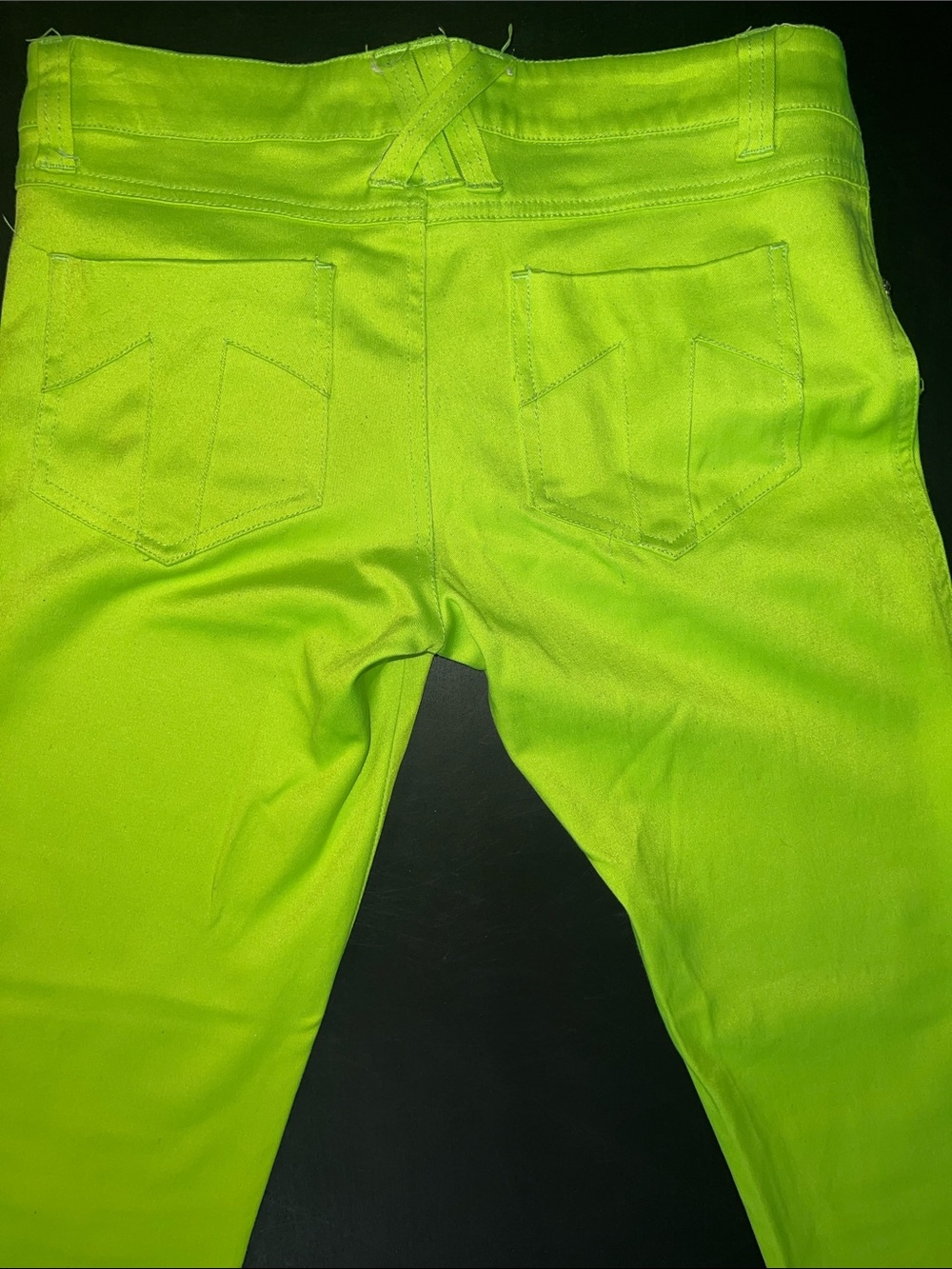 Tripp NYC Neon Lime Skinny Jeans - Picture 8 of 8